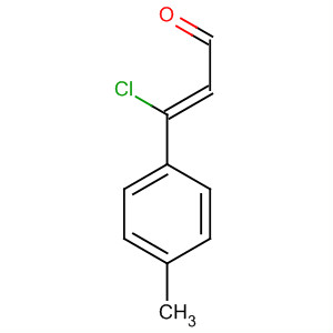 (Z)-3-氯-3-对甲苯丙烯醛结构式_161891-25-4结构式