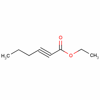 2-己炔酸乙酯结构式_16205-90-6结构式