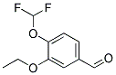 (9ci)-4-(二氟甲氧基)-3-乙氧基-苯甲醛结构式_162401-73-2结构式