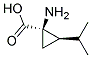 (1r-反式)-(9ci)-1-氨基-2-(1-甲基乙基)-环丙烷羧酸结构式_162679-90-5结构式