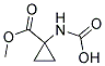 (9ci)-1-(羧基氨基)-环丙烷羧酸甲酯结构式_162873-03-2结构式