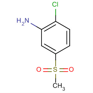 2-氯-5-(甲基磺酰基)苯胺结构式_16328-56-6结构式
