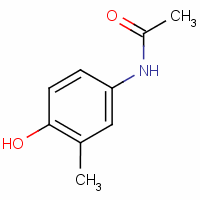 n-(4-羟基-3-甲基苯基)-乙酰胺结构式_16375-90-9结构式