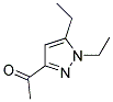 (9ci)-1-(1,5-二乙基-1H-吡唑-3-基)-乙酮结构式_165743-61-3结构式