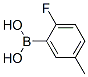 2-氟-5-甲基苯硼酸结构式_166328-16-1结构式