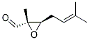 (2s,3r)-(9ci)-2-甲基-3-(3-甲基-2-丁烯)-环氧乙烷羧醛结构式_166661-61-6结构式
