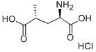 (2R,4R)-4-甲基谷氨酸盐酸盐结构式_166756-77-0结构式