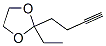 1,3-Dioxolane, 2-(3-butynyl)-2-ethyl-(9ci)Structure,166907-61-5Structure 1,3-Dioxolane, 2-(3-butynyl)-2-ethyl-(9ci) Structure,166907-61-5Structure