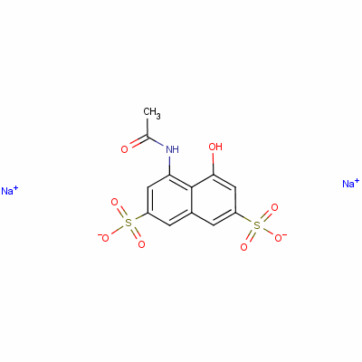 2,7-Naphthalenedisulfonic acid, 4-(acetylamino)-5-hydroxy-, disodium saltStructure,16698-16-1Structure 2,7-Naphthalenedisulfonic acid, 4-(acetylamino)-5-hydroxy-, disodium salt Structure,16698-16-1Structure