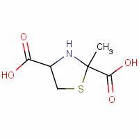 2,4-Thiazolidinedicarboxylicacid, 2-methyl-Structure,16708-09-1Structure 2,4-Thiazolidinedicarboxylicacid, 2-methyl- Structure,16708-09-1Structure