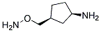 顺式-(9ci)-3-[(氨基氧基)甲基]-环戊胺结构式_167081-05-2结构式