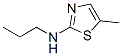 2-Thiazolamine, 5-methyl-n-propyl-Structure,167710-13-6Structure 2-Thiazolamine, 5-methyl-n-propyl- Structure,167710-13-6Structure