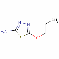 5-丙氧基-1,3,4-噻二唑-2-胺结构式_16784-24-0结构式