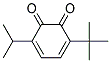 (9ci)-3-(1,1-二甲基乙基)-6-(1-甲基乙基)-3,5-环己二烯-1,2-二酮结构式_168331-80-4结构式