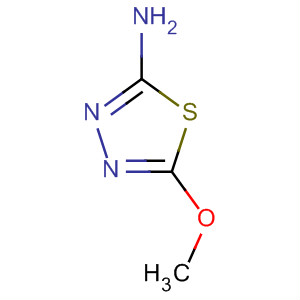 5-甲氧基-1,3,4-噻二唑-2-胺结构式_16841-84-2结构式