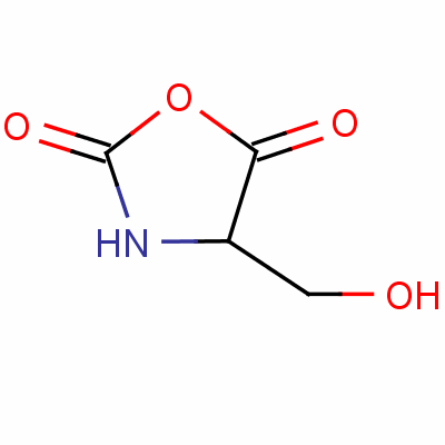 4-(羟基甲基)-2,5-噁唑啉二酮结构式_16874-72-9结构式