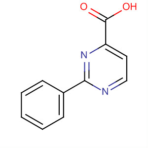 2-苯基-4-嘧啶羧酸结构式_16879-53-1结构式