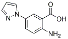 (9ci)-2-氨基-5-(1H-吡唑-1-基)-苯甲酸结构式_169045-03-8结构式