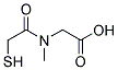 (9ci)-n-(疏基乙酰基)-n-甲基-甘氨酸结构式_169318-35-8结构式