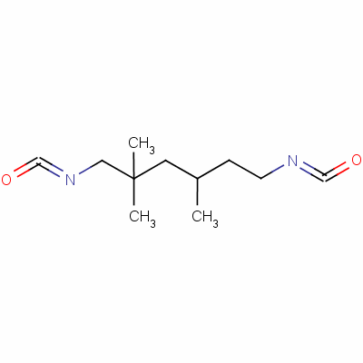 1,6-二异氰酰基-2,2,4-三甲基-己烷结构式_16938-22-0结构式