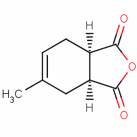 顺式-4-甲基-1,2-3,6-四氢邻苯二甲酸酐结构式_1694-82-2结构式