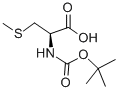 N-(叔丁氧羰基l)-S-甲基-L-半胱氨酸结构式_16947-80-1结构式