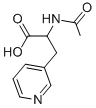 N-乙酰基-3-(3-吡啶)-丙氨酸结构式_170092-30-5结构式
