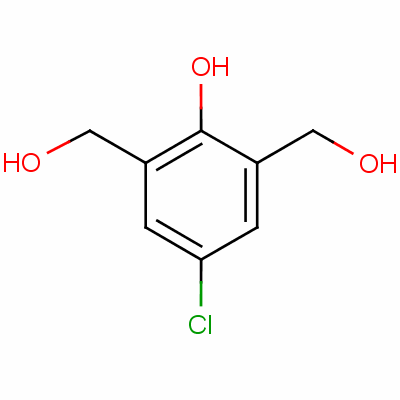 5-Chloro-2-hydroxy-1,3-dihydroxymethyl benzene Structure
