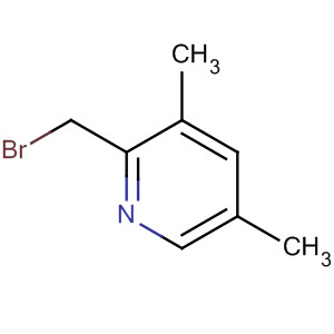 2-(溴甲基)-3,5-二甲基吡啶结构式_170289-36-8结构式