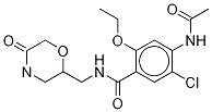N,N-二乙酰基 Des-4-氟苄基莫沙比利结构式_170799-32-3结构式