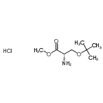 H-SER(TBU)-甲氧基盐酸盐结构式_17083-26-0结构式