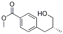 (r)-(9ci)-4-(3-羟基-2-甲基丙基)-苯甲酸甲酯结构式_170955-23-4结构式