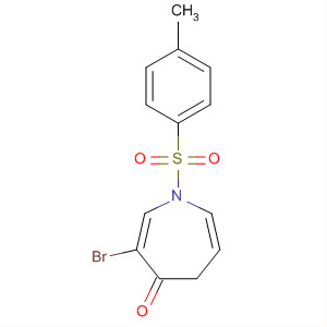 3-溴-1-甲苯磺酰氮杂环庚烷-4-酮结构式_171009-43-1结构式