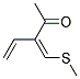 (z)-(9ci)-3-[(甲基硫代)亚甲基]-4-戊烯-2-酮结构式_171084-07-4结构式