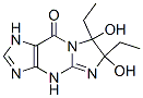 (9ci)-6,7-二乙基-1,4,6,7-四氢-6,7-二羟基-9H-咪唑并[1,2-a]嘌呤-9-酮结构式_171813-08-4结构式