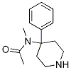N-甲基-n-(4-苯基哌啶-4-基)乙酰胺结构式_172733-87-8结构式