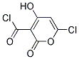 (8ci,9ci)-6-氯-4-羟基-2-氧代-2H-吡喃-3-羰酰氯结构式_17274-75-8结构式