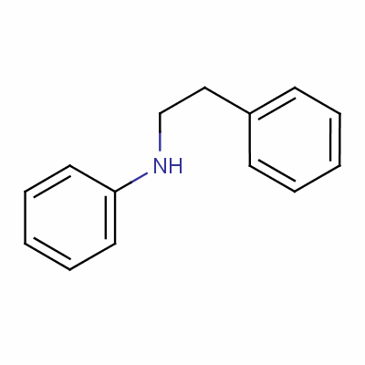 N-苯乙基-n-苯胺结构式_1739-00-0结构式