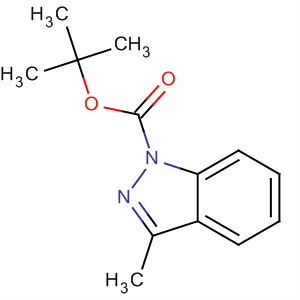 3-甲基-1H-吲唑-1-羧酸叔丁酯结构式_174180-72-4结构式