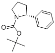(R)-n-boc-2-苯基吡咯烷结构式_174311-02-5结构式