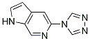 5-(4H-1,2,4-噻唑-4-基)-1H-吡咯并[2,3-c]吡啶结构式_174610-13-0结构式