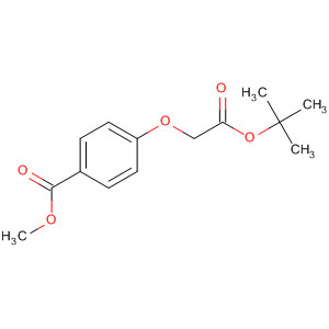 4-(2-叔丁氧基-2-氧代乙氧基)苯甲酸结构式_174666-21-8结构式