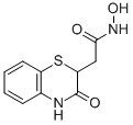 N-羟基-2-(3-氧代-3,4-二氢-2H-苯并[b][1,4]噻嗪-2-基)乙酰胺结构式_175202-81-0结构式