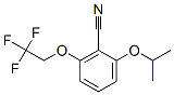 2-异丙氧基-6-(2,2,2-三氟乙氧基)-苯甲腈结构式_175204-05-4结构式