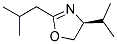 (s)-(9ci)-4,5-二氢-4-(1-甲基乙基)-2-(2-甲基丙基)-噁唑结构式_175226-81-0结构式