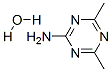4,6-二甲基-1,3,5-三嗪-2-胺水合物结构式_175278-59-8结构式