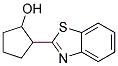 Cyclopentanol, 2-(2-benzothiazolyl)-(9ci) Structure