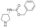 (R)-3-N-CBZ-氨在吡咯烷结构式_176970-12-0结构式