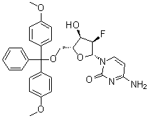 2-脱氧-5-O-DMT-2-氟胞苷结构式_177086-37-2结构式