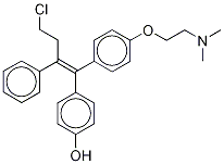 (E)-4-羟基托瑞米芬结构式_177748-22-0结构式